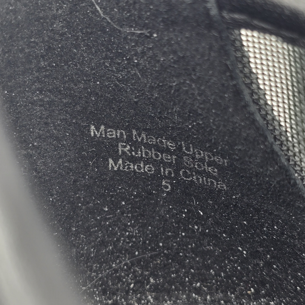 NIB Badgley Mischka Cam Pointed Toe Leather Flats with Bow, Black Mesh, Size 5 - Picture 8 of 14